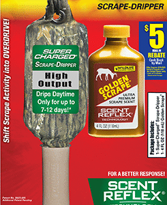 Wildlife Research Golden Scrape Scent Dripper Combo 4 oz.