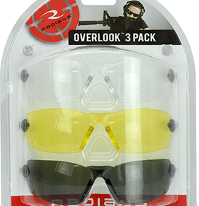 Radians Overlook Shooting Glasses Clear, Smoke, Amber 3 pk.