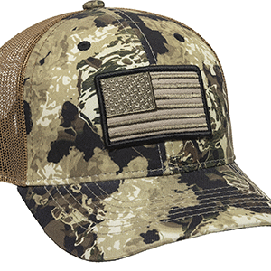 Outdoor Cap Veil Flag Cap Veil Whitetail/Brown