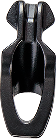 Trophy Ridge No Tie Aluminum Tru Peep 3/16 Black