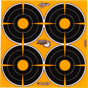 EzAim Splash Bullseye Adhesive Targets 3 in. 12 pk.
