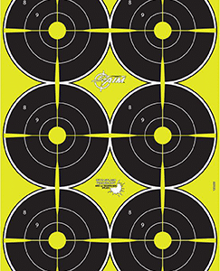 EzAim Splash Bullseye Targets 6 in. 8 pk.