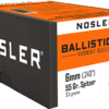 Nosler Ballistic Tip Varmint Bullets 6mm 55 gr. Spitzer Point 50 pk.