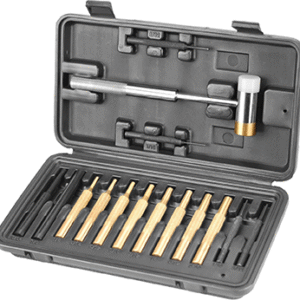 Wheeler Hammer and Punch Set Plastic Case
