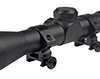 TruGlo Buckline Rifle Scope Black 3-9×50 BDC Reticle