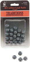 Traditions Swaged Round Balls .50 cal. 20 pk.