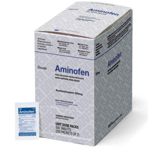 Aminofen – Acetaminophen 325mg, 500/box