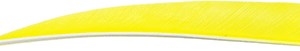 Trueflight Shield Cut Feathers Chartreuse 5 in. LW 100 pk.