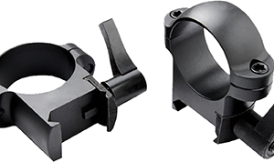 Burris Zee Rings 1 in. High Gloss Black Weaver Style