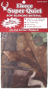 Cir-Cut Micro Fleece Silencing Material Camouflage 3.75×10 in