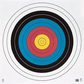 Maple Leaf FITA Target 10-Ring 80 cm.