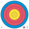 Maple Leaf FITA Target 5-Ring 80 cm.
