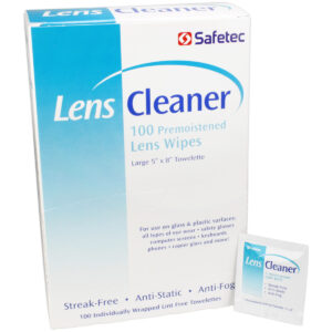 Lens Cleaner Wipes, 100 per box