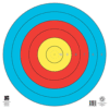 Maple Leaf FITA Target 6-Ring 80cm 1pk.
