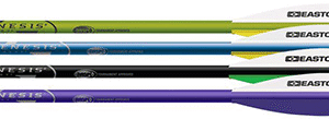 Easton Genesis Arrows Purple/Black/Teal/Green 1820 3 in. Vanes 72 pk.