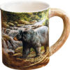 Wild Wings Sculpted Mug Shadow of the Forest Bear