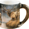 Wild Wings Sculpted Mug Autumn Mist Elk