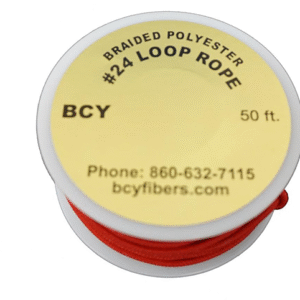 BCY 24 D-Loop Material Red 50 ft.