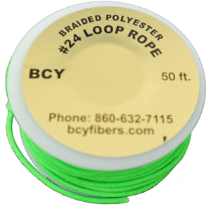 BCY 24 D-Loop Material Neon Green 50 ft.