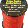 BCY Halo Serving Red .014 120 yds.