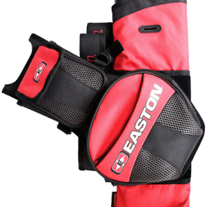 Easton Flipside 4-Tube Hip Quiver Red RH/LH