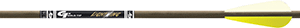 Gold Tip Lightning Arrows Black 2.5 in. Vanes 6 pk.