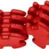 Limbsaver Super Quad Limb Dampeners Red 2 pk.
