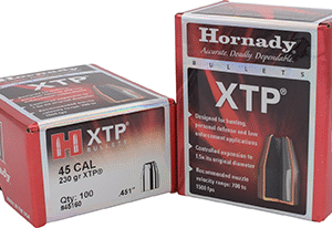 Hornady HP/XTP Bullets 45 cal. .451 in. 230 gr. 100 pk