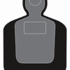 Birchwood Casey EZE-Scorer Target BC-19 Silhouette 12x18in. 10 pk.