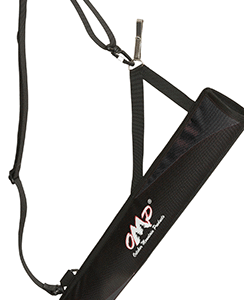 October Mountain No Spill Hip/Back Quiver Black RH/LH