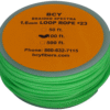 BCY 23 D-Loop Material Neon Green 100 ft.