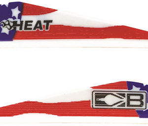 Bohning Heat Vanes American Flag 36 pk.