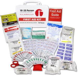 Guardian 10-25 Person First Aid Kit – Plastic