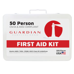 Guardian 25-50 Person First Aid Kit – Metal