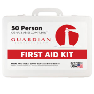 Guardian 25-50 Person First Aid Kit – Plastic