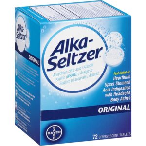 Alka Seltzer Tablets – 72 per box