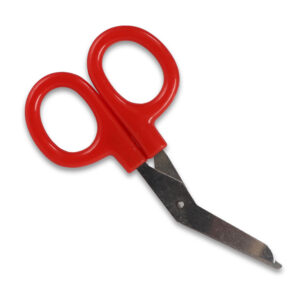 Kit scissors, 4″, angled blades, 1 ea.