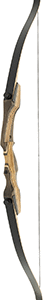 October Mountain Smoky Mountain Hunter Recurve Bow 62 in. 35 lbs. LH